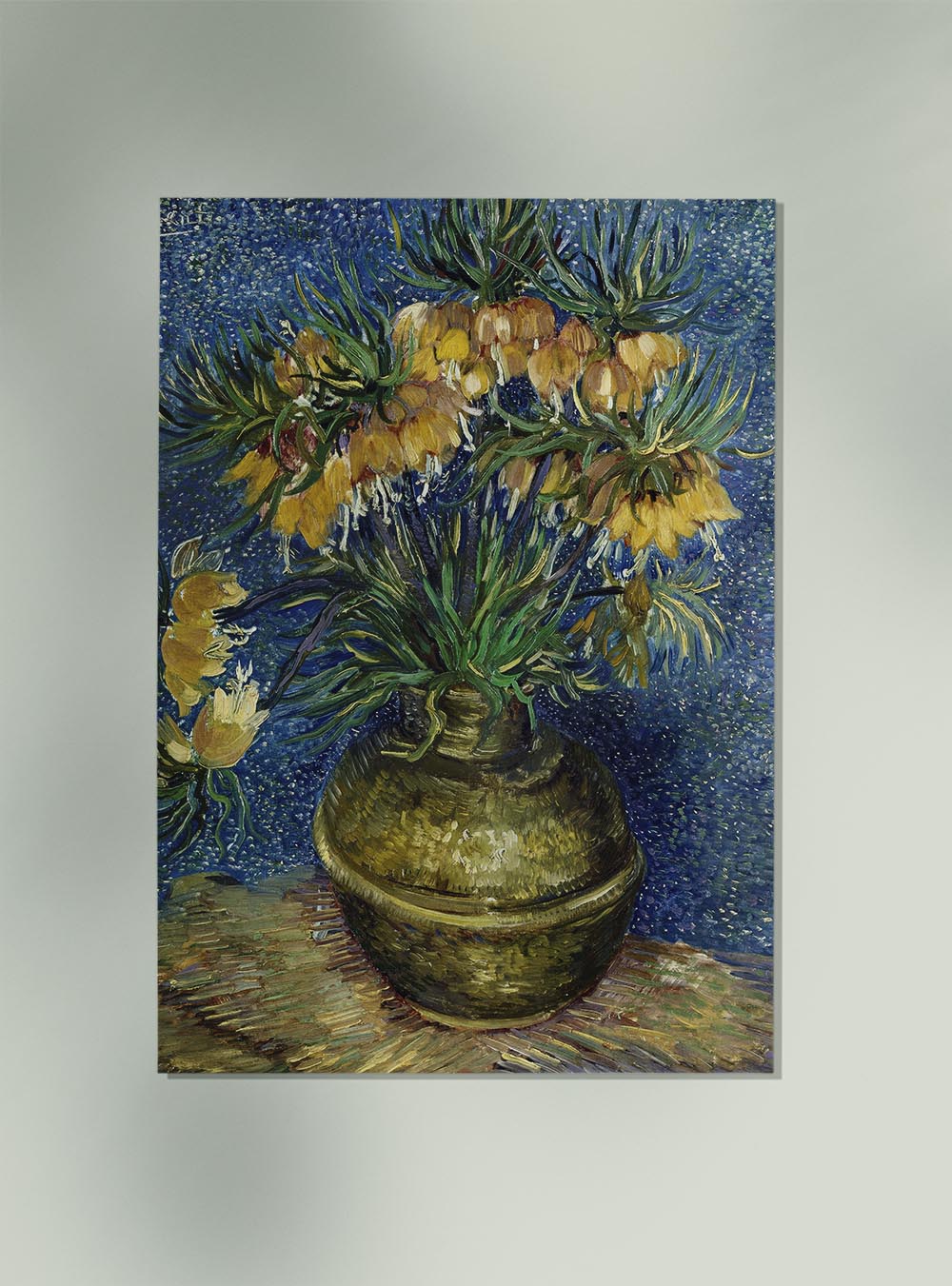 Imperial Fritillaries in a Copper Vase Art Print by Van Gogh