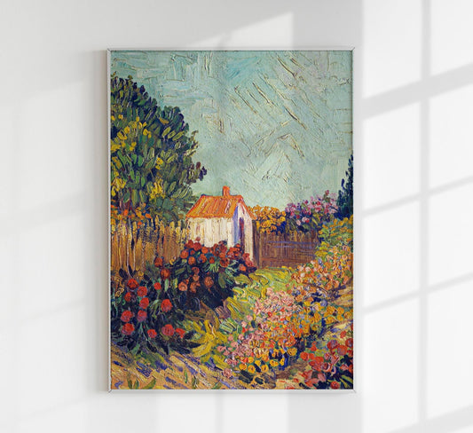 Landscape Art Print by Van Gogh