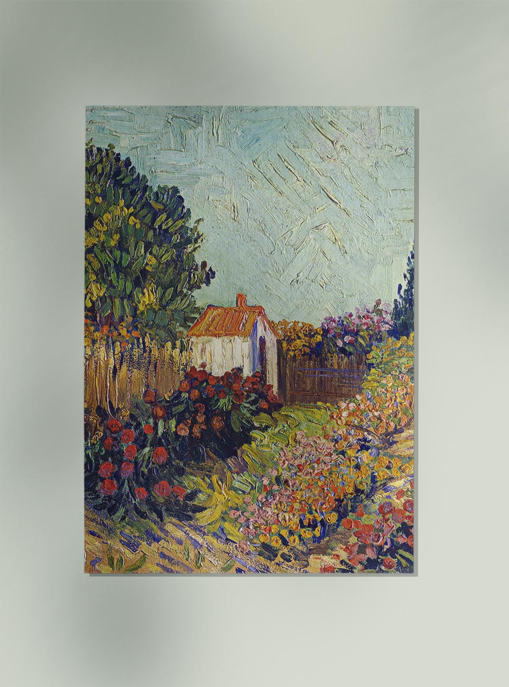 Landscape Art Print by Van Gogh