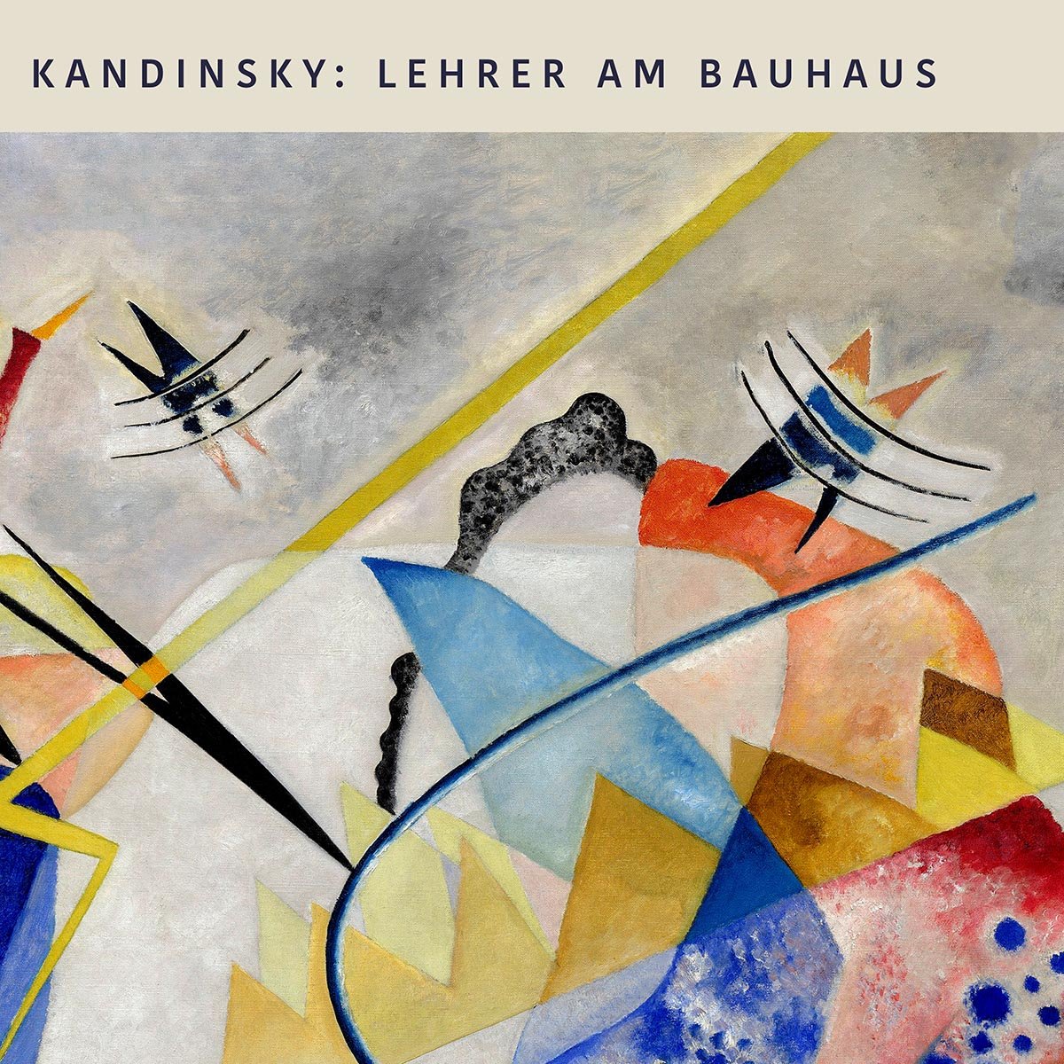 White Center by Wassily Kandinsky Exhibition Poster