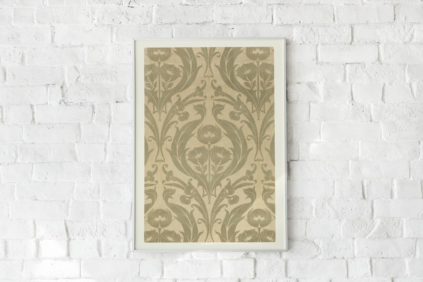 William Morris Textile Fragment Poster