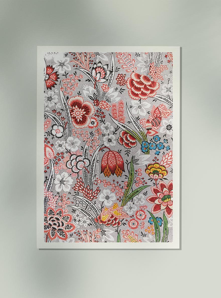 William Morris Allover Floral Poster