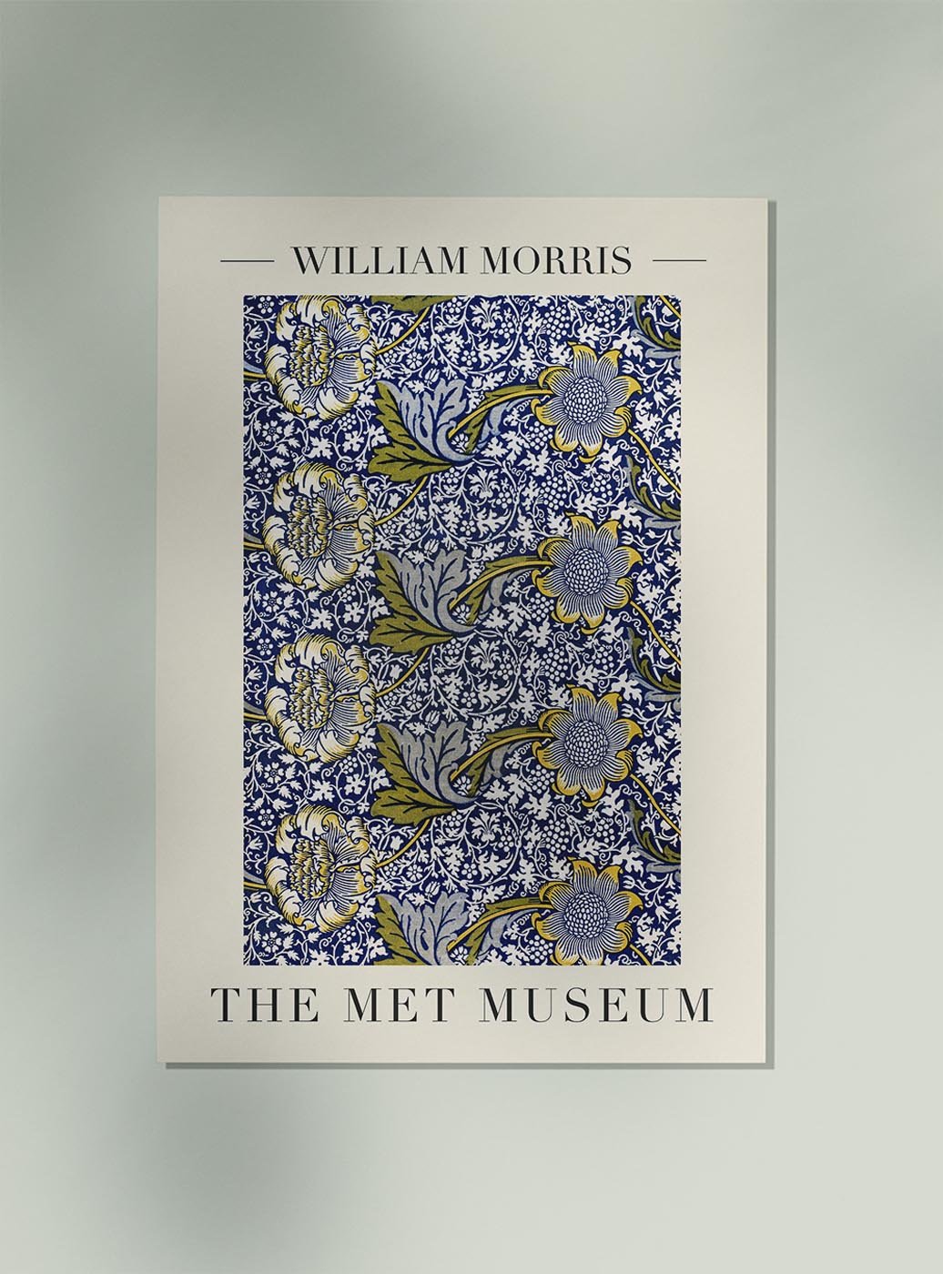 William Morris Kennet Art Exhibition Poster