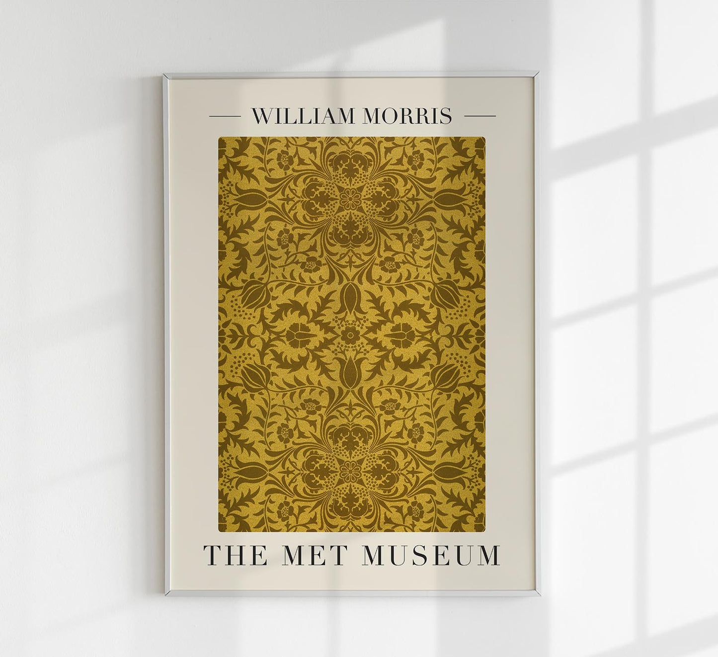 William Morris Vine Pattern II Art Exhibition Poster