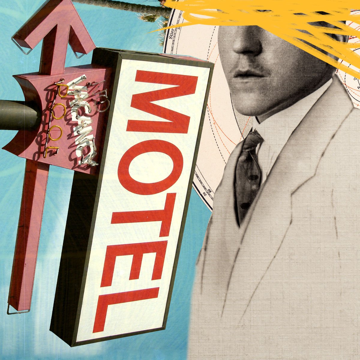 Motel Art Poster