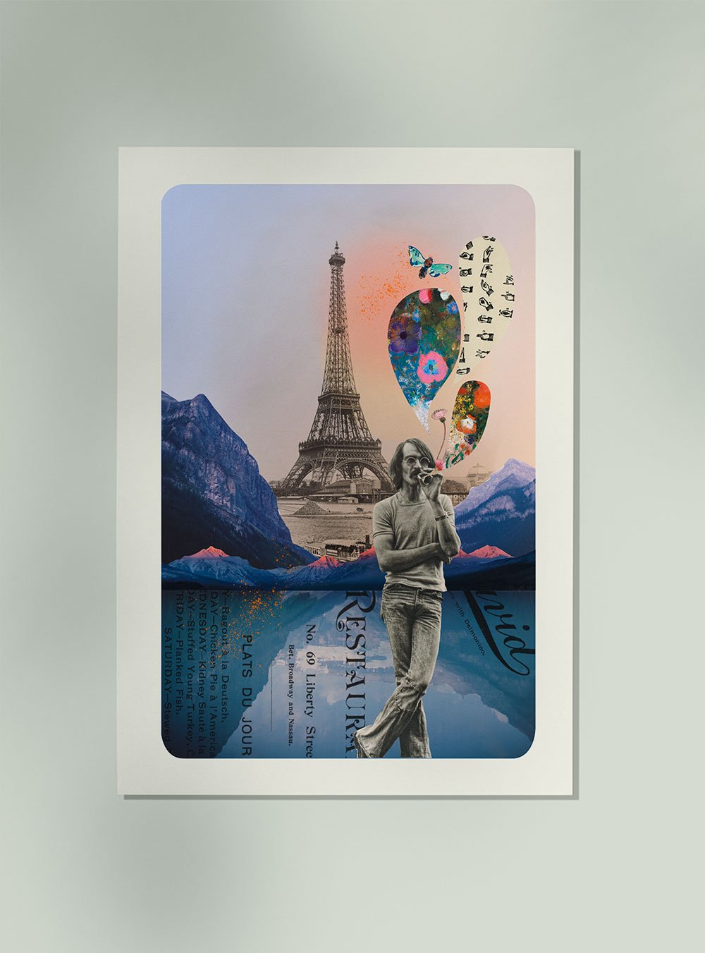 Paris Art Poster