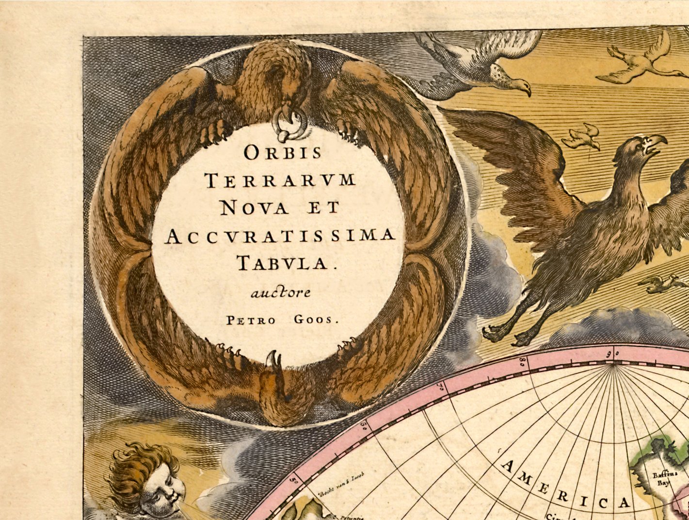 Orbis Terrarum Nova Et Accuratissima by Petro Goes